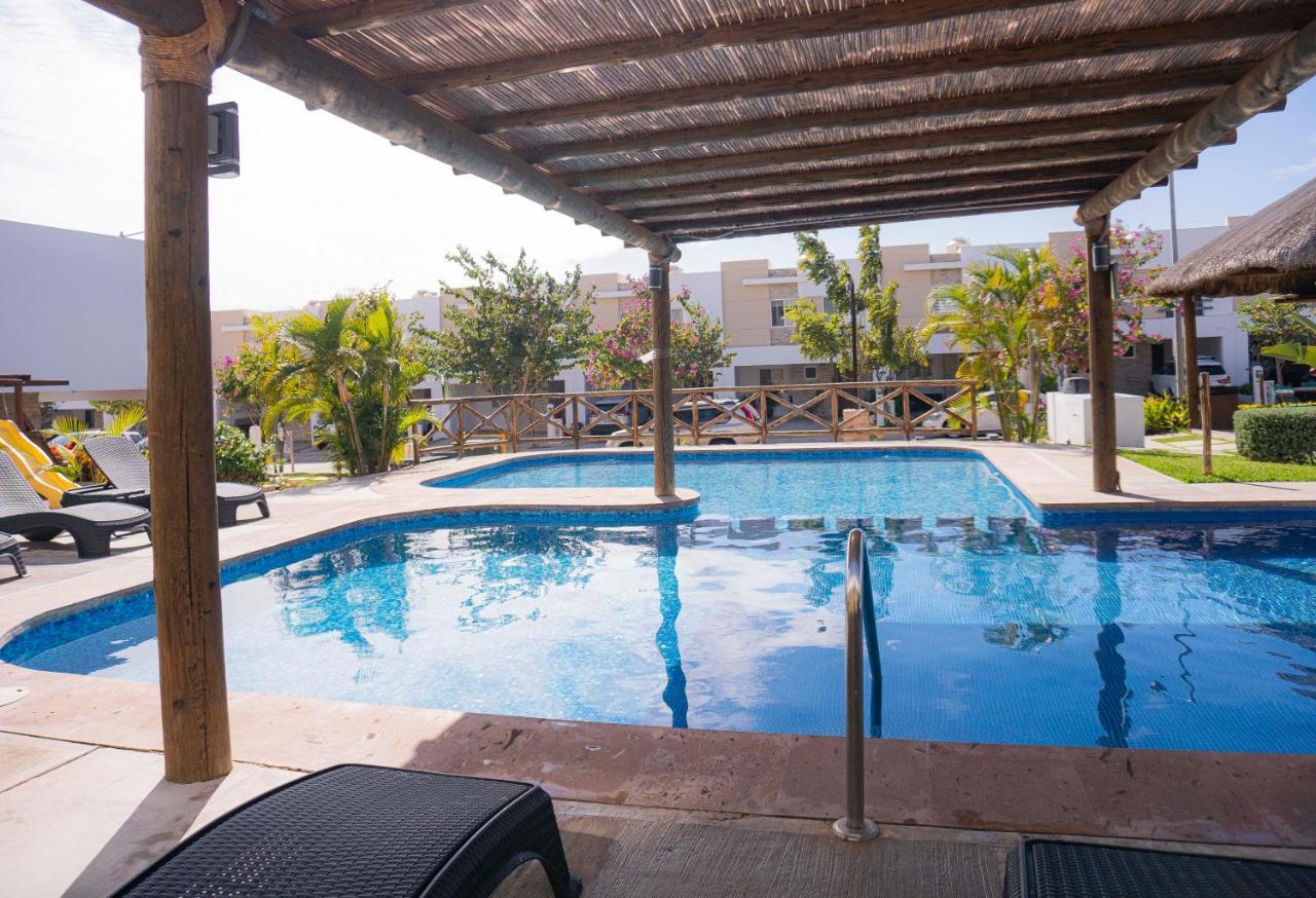 Casa En Privada Frente A La Playa Con Alberca! Βίλα Mazatlán Εξωτερικό φωτογραφία