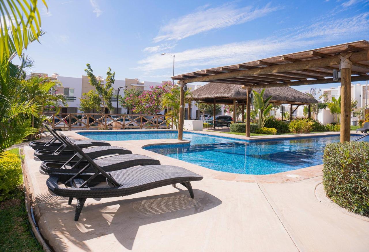 Casa En Privada Frente A La Playa Con Alberca! Βίλα Mazatlán Εξωτερικό φωτογραφία